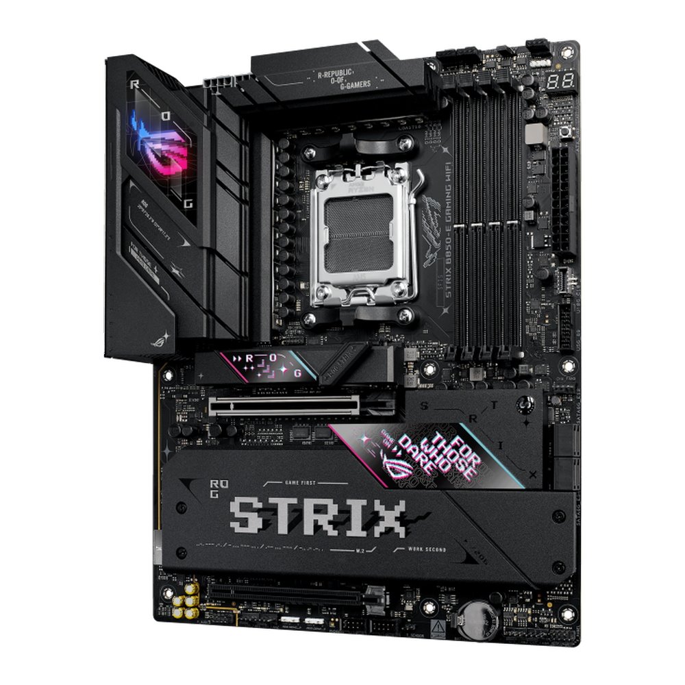 MB ASUS ROG Strix B850-E Gaming WIFI /AM5/4xDDR5/M.2/W7+BT5.4/HDMI/DP/USB4/ATX