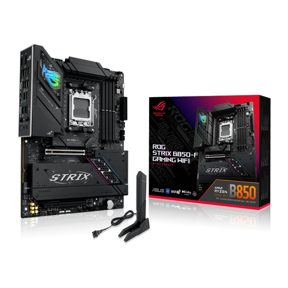 MB ASUS ROG Strix B850-F Gaming WIFI /AM5/4xDDR5/M.2/W7+BT5.4/HDMI/DP/ATX
