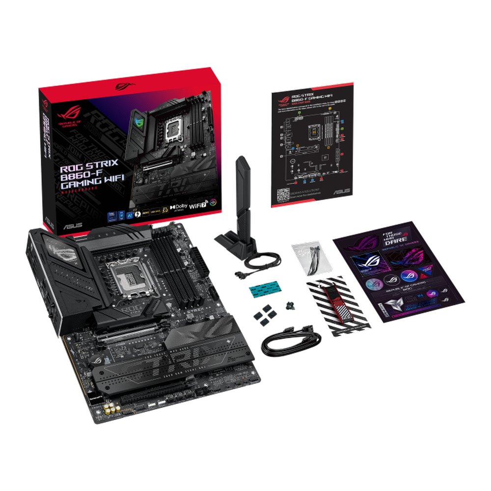MB ASUS ROG Strix B860-F Gaming WIFI /LGA1851/4xDDR5/M.2/W7+BT5.4/HDMI/DP/ATX
