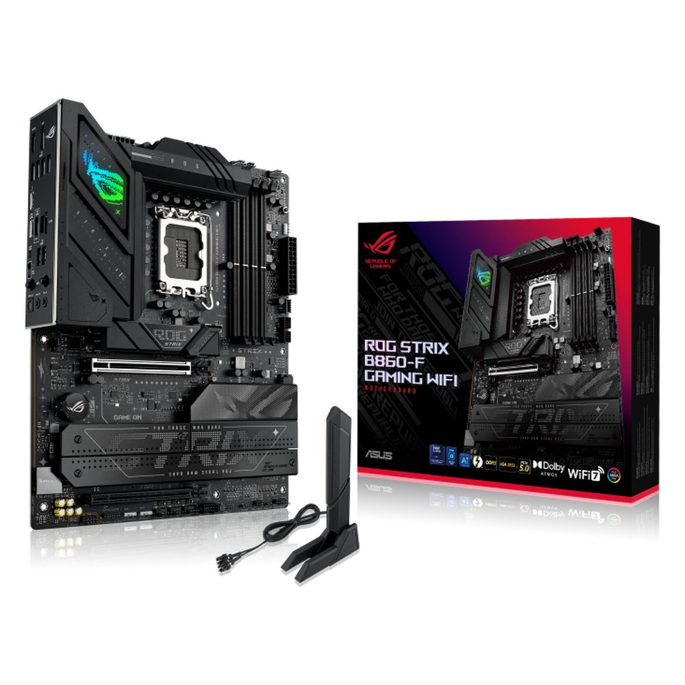 MB ASUS ROG Strix B860-F Gaming WIFI /LGA1851/4xDDR5/M.2/W7+BT5.4/HDMI/DP/ATX