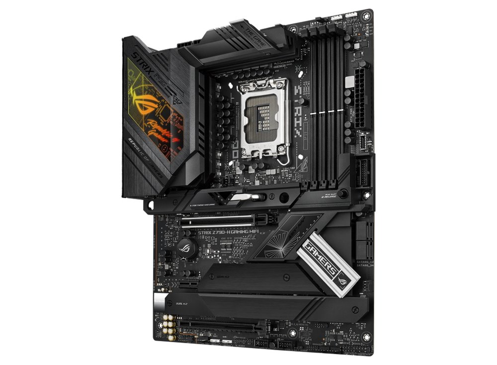 MB ASUS ROG Strix Z790-H Gaming WIFI /LGA1700/4xDDR5/M.2/W6E+BT5.3/HDMI/DP/ATX