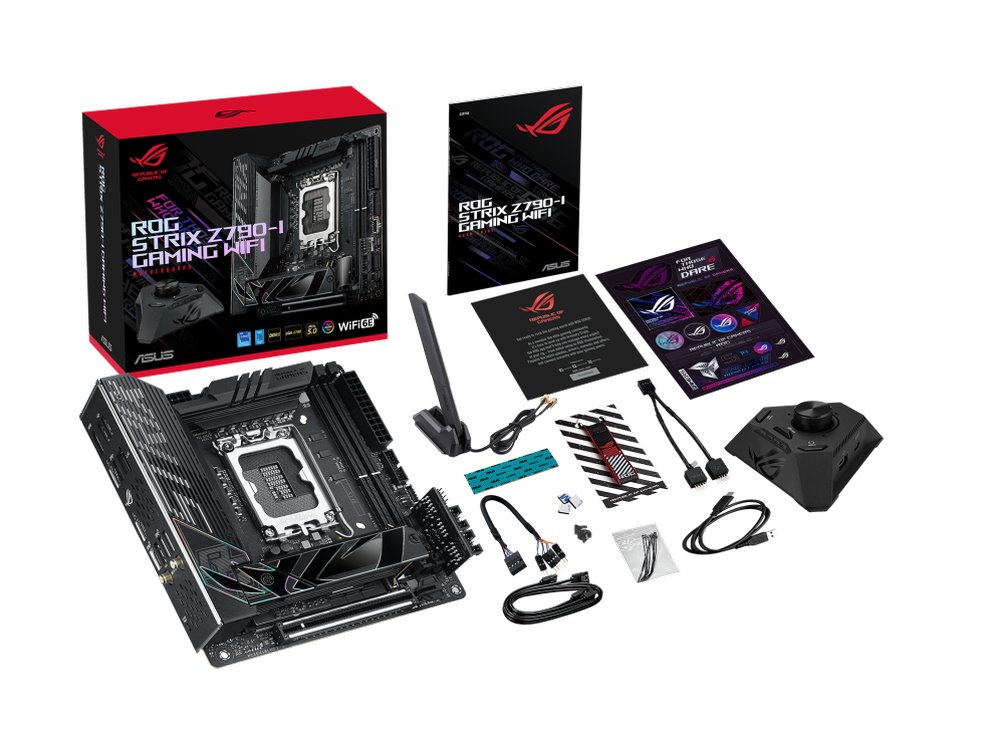 MB ASUS ROG Strix Z790-I Gaming WIFI /LGA1700/2xDDR5/M.2/W6E+BT5.3/HDMI/TB/mITX