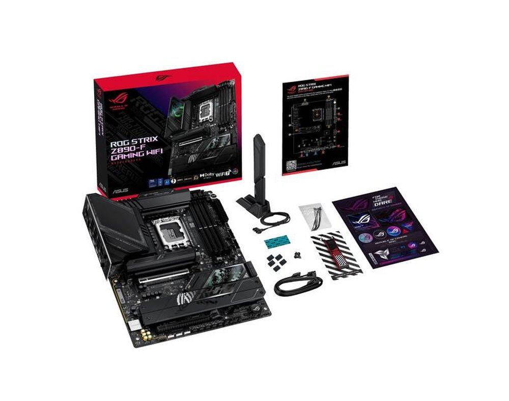 MB ASUS ROG Strix Z890-F Gaming WiFi /LGA1851/4xDDR5/W7+BT5.4/HDMI/DP/ATX