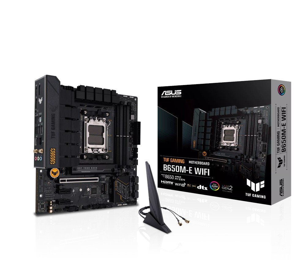 MB ASUS TUF Gaming B650M-E WIFI /AM5/4xDDR5/M.2/W6+BT5.2/HDMI/DP/mATX