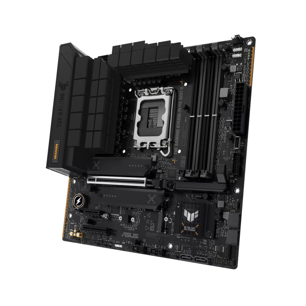 MB ASUS TUF Gaming B760M-PLUS WIFI II /LGA1700/4xDDR5/M.2/W6E+BT5.3/HDMI/DP/USB4/mATX