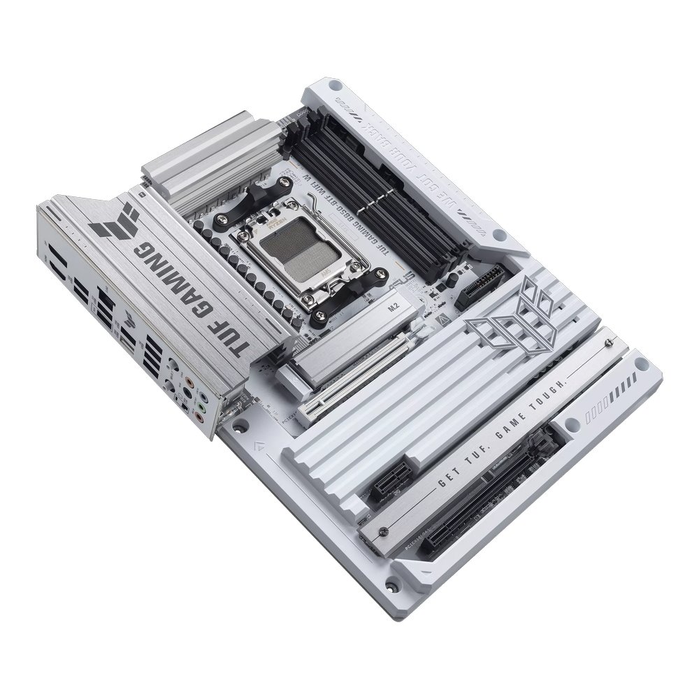 MB ASUS TUF Gaming B850-BTF WIFI W /AM5/4xDDR5/M.2/W7+BT5.4/HDMI/DP/ATX/White