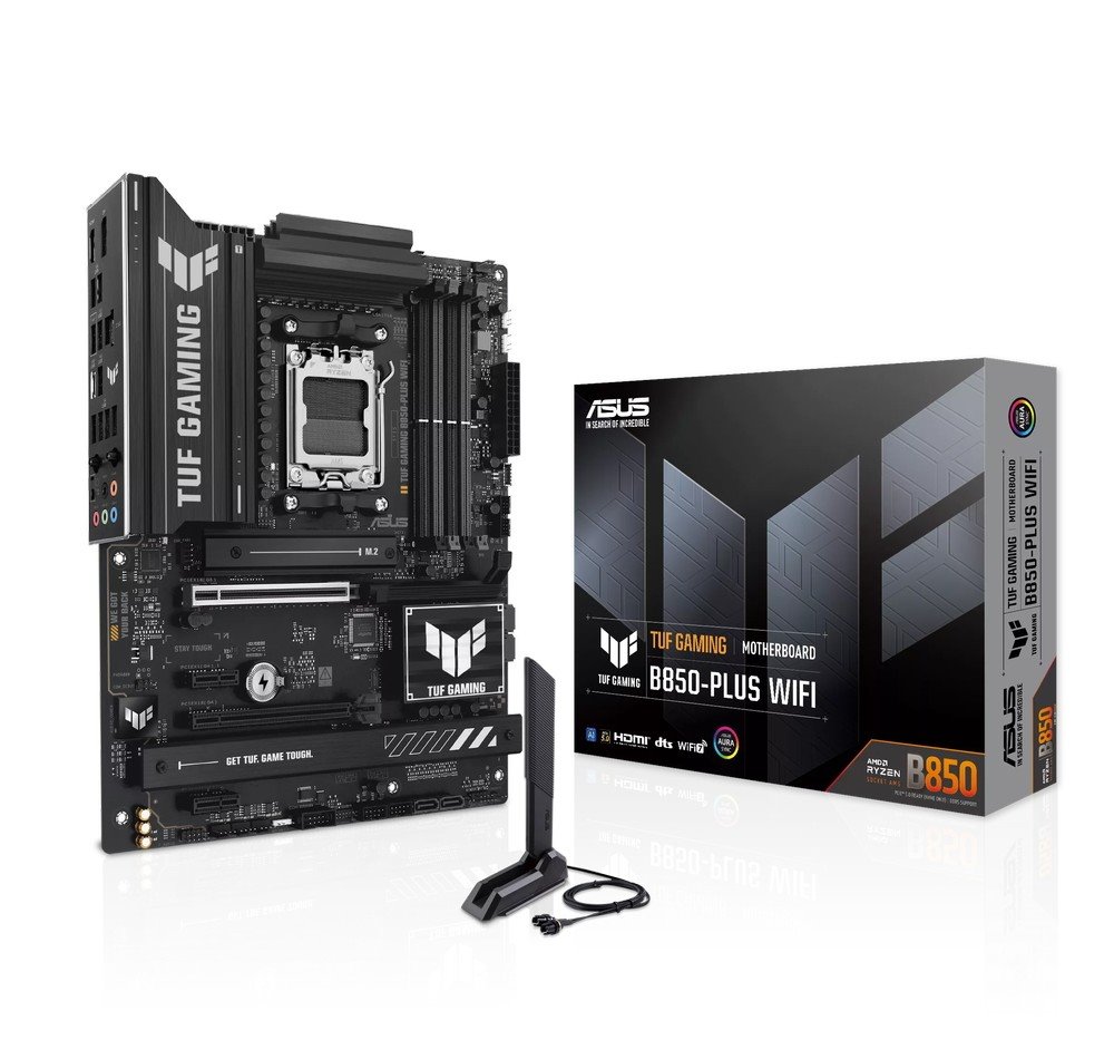 MB ASUS TUF Gaming B850-PLUS WIFI /AM5/4xDDR5/M.2/W7+BT5.4/HDMI/DP/ATX