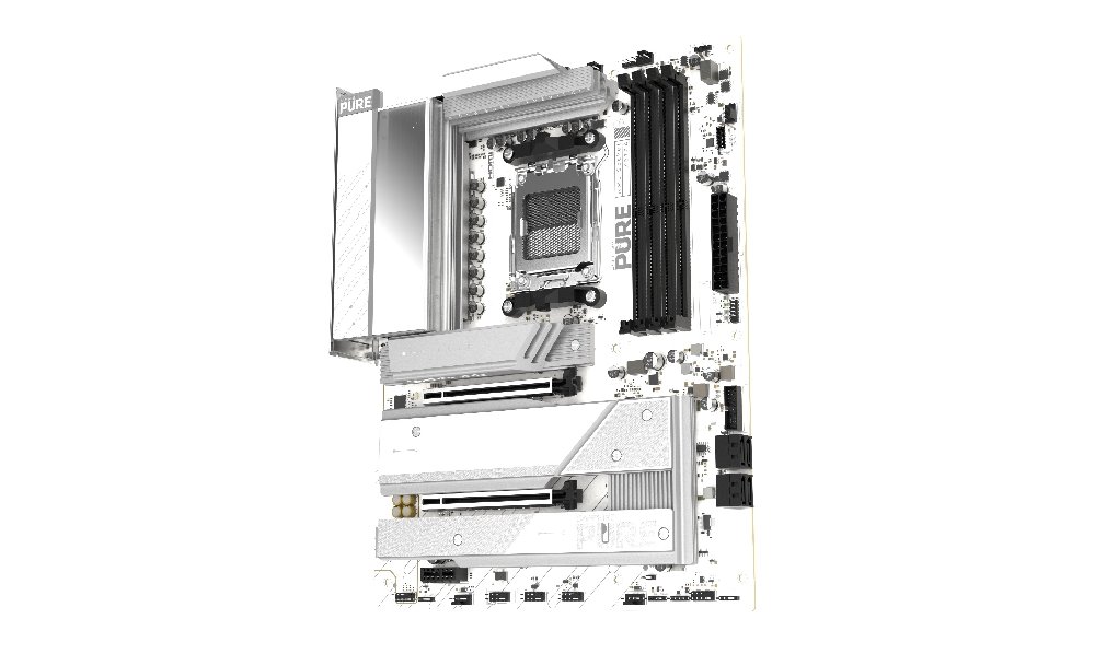 MB SAPPHIRE PURE X870A WIFI7 /AM5/4xDDR5/M.2/W7+BT5.4/