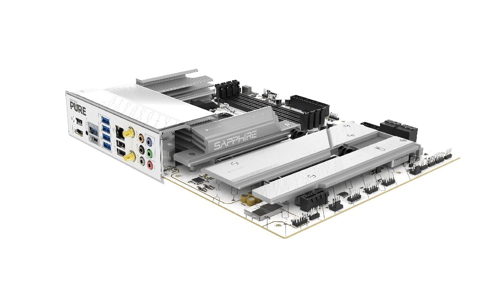 MB SAPPHIRE PURE X870A WIFI7 X870, AM5, 4xDDR5 DIMM, 3xM.2 G4/5, 4xSATA, 1x5Gb LAN, 3xPCIe