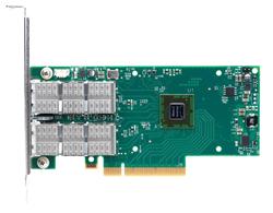 Mellanox Connect-IB(TM) Host Channel Adapter, dual-port QSFP, FDR 56Gb/s, PCIe3.0 x8, tall bracket