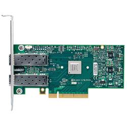 Mellanox ConnectX®-3 Pro EN network interface card, 40/56GbE, dual-port QSFP, PCIe3.0 x8 8GT/s, tall bracket, RoHS R6