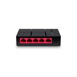 MERCUSYS MS105G 5-port 10/100/1000M mini Desktop Switch, 5 10/100/1000M RJ45 ports, Plastic case