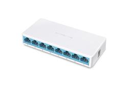 MERCUSYS MS108v2 8-port 10/100M mini Desktop Switch, 8 10/100M RJ45 ports, Plastic case