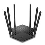 Mercusys Wireless Dual Band Gigabit Router 600 Mbps/2.4 GHz + 1300 Mbps/5 GHz SPEC: 6× anténa