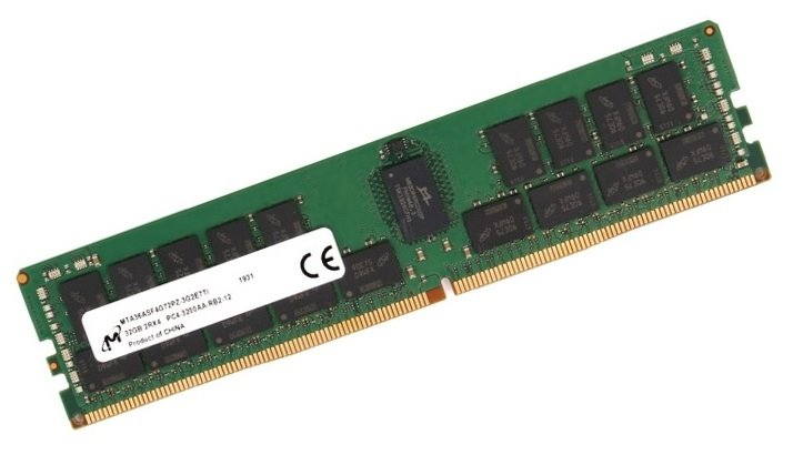 Micron DDR4 LRDIMM 64GB 2Rx4 3200 CL22 (Single Pack)