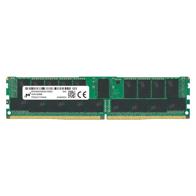 Micron DDR4 VLP RDIMM 16GB 1Rx4 3200 CL22 (Single Pack)