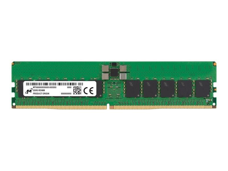Micron DDR5 RDIMM 32GB 2Rx8 4800 CL40 (Single Pack)