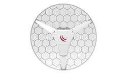 MikroTik Venkovní jednotka 1x LAN, 5GHz 802.11a/n, 600MHz, 64MB RAM, anténa 24,5dBi 10,4°, L3