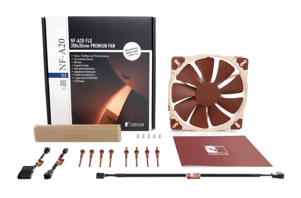 Noctua ventilátor NF-A20 FLX