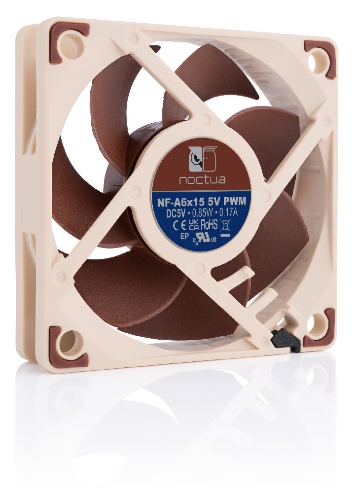 Noctua ventilátor NF-A6x15 5V PWM