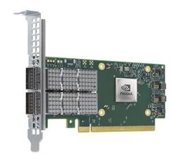 nVidia Mellanox ConnectX-6 Dx EN adapter card, 100GbE, Dual-port QSFP56, PCIe 4.0 x16, No Crypto, Tall Bracket