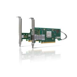nVidia Mellanox ConnectX®-6 VPI adapter card kit, HDR IB (200Gb/s) and 200GbE, single-port QSFP56, Socket Direct 2x PCIe