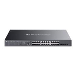 Omada 24-Port Gigabit and 4-Port 10GE SFP+ L2+ Managed Switch with 16-Port PoE+ & 8-Port PoE++ PORT: 16× Gigabit PoE+ P