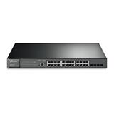 Omada 24-Port Gigabit L2+ Managed Switch with 4 10GE SFP+ Slots PORT: 24× Gigabit RJ45 Ports, 4× 10G SFP+ Slots, RJ45/Mi