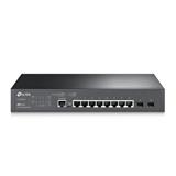 Omada 8-Port Gigabit L2+ Managed Switch with 2 SFP Slots PORT: 8× Gigabit RJ45 Ports, 2× Gigabit SFP Slots, RJ45/Micro-U