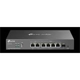 Omada Multi-Gigabit VPN Router PORT: 1× 2.5G RJ45 WAN Port, 1× 2.5G RJ45 WAN/LAN Port, 1× Gigabit SFP WAN/LAN Port, 4× G
