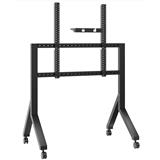 ONKRON Mobile TV stand for 70"-110" Screens up to 125 kg, Black