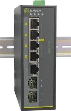 PERLE IDS-105GPP-DSFP-XT Industrial PoE Switch