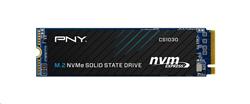 PNY CS1030 1TB SSD, M.2 NVMe, PCIe Gen3 x4, Read/Write: 2000 / 1100 MB/s