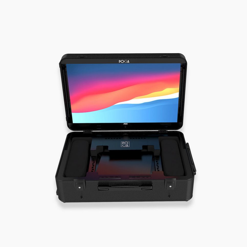 POGA Max Black - 23.8" AOC 24G2ZE IPS Displej 240Hz + Terra Gaming PC + klávesnice + myš