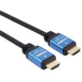 PremiumCord 4K HDMI 2.0b High Speed + Ethernet kabel, zlacené HQ konektory, 0,5m