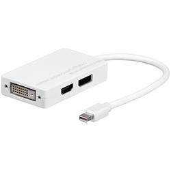 PremiumCord adaptér Mini DisplayPort - HDMI + DVI + DisplayPort M/F