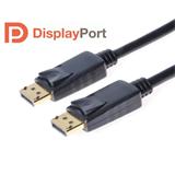 PremiumCord DisplayPort 1.2 přípojný kabel M/M, zlacené konektory, 1m