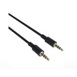 PremiumCord Kabel Jack 3.5mm 4 pinový M/M 1,5m pro Apple iPhone, iPad, iPod