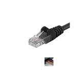 PremiumCord Patch kabel UTP RJ45-RJ45 level 5e 0.25m černá