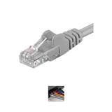 PremiumCord Patch kabel UTP RJ45-RJ45 level 5e 3m šedá