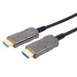 PremiumCord Ultra High Speed HDMI 2.1 optický fiber kabel 8K@60Hz,zlacené 15m