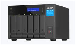 QNAP 6-bay TVS-h674-i3-16G (Core i3 4,3GHz, 16GB DDR4, 6x 3,5", 2x M.2 PCIe Gen4, 2x 2,5GbE)