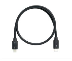 QNAP datový kabel CAB-TBT4-0M5, Thunderbolt 4 40Gb/s, pasivní, USB-C, 0,5m