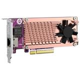 QNAP QM2-2P10G1TB - Řadič: Marvell AQC113C Konektor: 2 x M.2 2280 PCIe (Gen3 x4) NVMe SSD slots