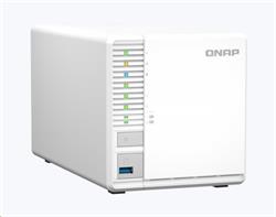 QNAP TS-364-8G (4core 2,9GHz, 8GB RAM, 3x SATA, 2x M.2 NVMe sloty, 3x USB, 1x 2,5GbE, 1x HDMI 1.4b)