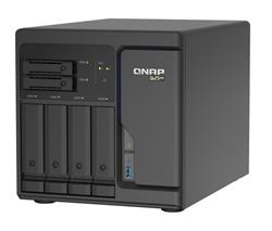 QNAP TS-h686-D1602-8G (Xeon 3,2GHz, ZFS, 8GB ECC RAM, 4x3,5"+2x 2,5", 2xPCIe, 4x2,5GbE, 2x M.2 NVMe)