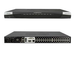 Raritan Enterprise IP KVM switch 32-port, 8 remote users, 1 local user, virtual media, dual power