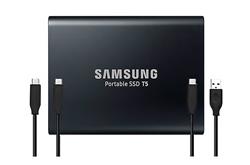 Samsung externí SSD 2TB T5 USB 3.1 Gen2 (prenosová rychlost až 540MB/s) černá