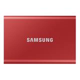 Samsung externí SSD 2TB T7 USB 3.2 Gen2 (prenosová rychlost až 1050MB/s) červená
