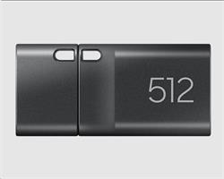 Samsung flash disk 512GB USB-C 3.1 (přenosová rychlost až 400MB/s) černý